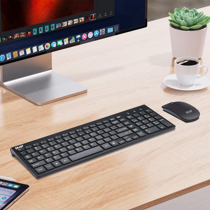 Premium USB Multimedia Keyboard A reliable, full-size wired keyboard designed for everyday computing, office work, education, business, and home use. It features a professional black finish, comfortable full-size key layout, dedicated numeric keypad, and a dependable USB connection that provides a direct connection to your computer without requiring batteries or wireless pairing.