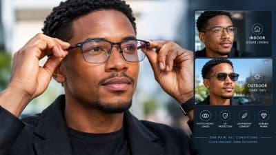 Photochromic glasses 2