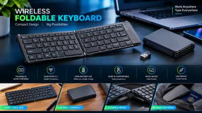 Product Name: Premium Wired Keyboard Description: A reliable, full-size wired keyboard designed for everyday computing, office work, education, business, and home use. It features a professional black finish, comfortable full-size key layout, dedicated numeric keypad, and a dependable USB connection that provides a direct connection to your computer without requiring batteries or wireless pairing. 2